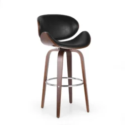 Jakin Mid-Century Modern Upholstered Swivel Barstool - Christopher Knight Home -Furniture Haven Sales GUEST 000eb5e1 d8d7 435d bba5 f78ed1c86bcb