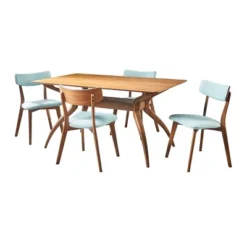 5pc Nissie Mid-Century Dining Set - Christopher Knight Home -Furniture Haven Sales GUEST 04f780e9 c286 4868 8409 8e029361c41b