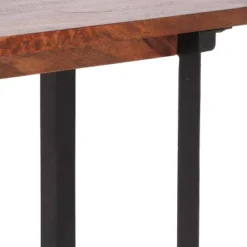 Pisgah Handcrafted Modern Industrial Mango Wood Dining Bench Country Brown/Black - Christopher Knight Home -Furniture Haven Sales GUEST 0fcc4326 66aa 448e aca8 eea133249f40