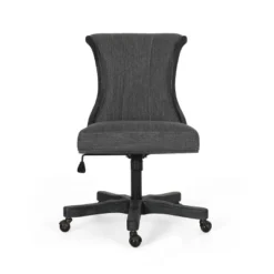 Coulee Contemporary Fabric Upholstered Roll Back Swivel Office Chair - Christopher Knight Home -Furniture Haven Sales GUEST 13131ff9 4e5c 476d 9e96 b800c6bff789