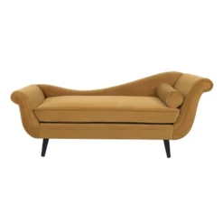 Calvert Contemporary Scroll Arms Velvet Chaise Lounge - Christopher Knight Home -Furniture Haven Sales GUEST 1778ffd5 6a66 4e4b 8e96 cb4e18c1bea5