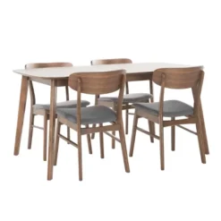 5pc Lucious 60" Dining Set - Christopher Knight Home 17 5pc Lucious 60" Dining Set - Christopher Knight Home -Furniture Haven Sales GUEST 1b23acb9 2b85 461f b282 1a0dd024a7c4