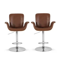 2pc Romer Mid Century Modern Bentwood Adjustable Swivel Counter Height Barstools - Christopher Knight Home 25 2pc Romer Mid Century Modern Bentwood Adjustable Swivel Counter Height Barstools - Christopher Knight Home -Furniture Haven Sales GUEST 20bd6647 609b 4688 9149 b72b485b025b