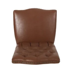 2pk Shylo Contemporary Faux Leather Dining Chairs - Christopher Knight Home -Furniture Haven Sales GUEST 21f6b7f0 970b 447c b8dc d0ee2d591eb1