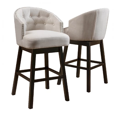 Set Of 2 30.5" Ogden Barstool - Christopher Knight Home 10 Set Of 2 30.5" Ogden Barstool - Christopher Knight Home - Image 8