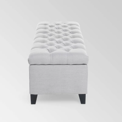 Ottilie Storage Ottoman - Christopher Knight Home 9 Ottilie Storage Ottoman - Christopher Knight Home - Image 7