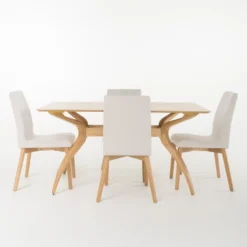 5pc 60" Orrin Curved Leg Dining Set - Christopher Knight Home 11 5pc 60" Orrin Curved Leg Dining Set - Christopher Knight Home -Furniture Haven Sales GUEST 2b233c9f 0522 429e ab37 ca4d3729f2fb