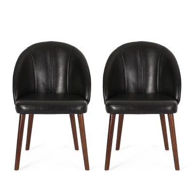 2pk Cullimore Contemporary Channel Stitch Dining Chairs - Christopher Knight Home 14 2pk Cullimore Contemporary Channel Stitch Dining Chairs - Christopher Knight Home - Image 12