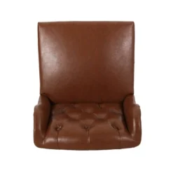 Beltagh Contemporary Wingback Tufted Swivel Office Chair - Christopher Knight Home -Furniture Haven Sales GUEST 2f684454 6be2 4790 b857 f10713810b65