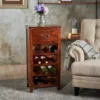 Eirinn Wine Rack - Dark Oak - Christopher Knight Home -Furniture Haven Sales GUEST 32d3236a 9fef 4fc8 979a b4e630202b06