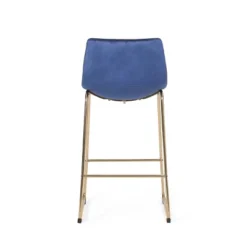 Cedric Modern Glam Velvet Counter Height Barstool Blue/Gold - Christopher Knight Home 16 Cedric Modern Glam Velvet Counter Height Barstool Blue/Gold - Christopher Knight Home -Furniture Haven Sales GUEST 336efe05 a05d 40fe 920a 5b8d4ad6b9fe