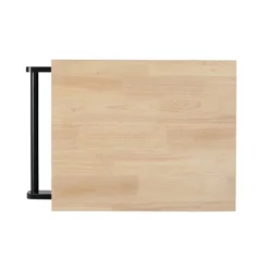 Maynard Contemporary Glass Paneled Kitchen Cart Natural/Black - Christopher Knight Home -Furniture Haven Sales GUEST 392ef934 7c2f 4148 b59a 2d4626949c72