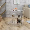 Yves Acrylic Bar Trolley Clear - Christopher Knight Home -Furniture Haven Sales GUEST 39d8eb47 5c32 41b3 9271 4a238c9de54e