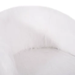 Syosset Modern Glam Swivel Office Chair White/Silver - Christopher Knight Home -Furniture Haven Sales GUEST 411d166a 56ae 4e75 b0c8 5b81d4516364