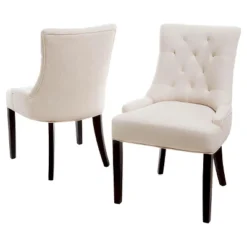 Set Of 2 Hayden Tufted Dining Chairs - Christopher Knight Home -Furniture Haven Sales GUEST 4401e8fb 6e0a 4c39 8ff9 01c1330e627a