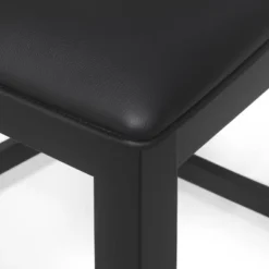 2pc Benner Farmhouse Upholstered Wood Counter Height Barstools Black - Christopher Knight Home 17 2pc Benner Farmhouse Upholstered Wood Counter Height Barstools Black - Christopher Knight Home -Furniture Haven Sales GUEST 467c1095 139e 4c67 b052 d02b666e4797