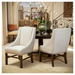 Set Of 2 James Dining Chair Set Natural - Christopher Knight Home 7 Set Of 2 James Dining Chair Set Natural - Christopher Knight Home -Furniture Haven Sales GUEST 46e62368 69f7 4d60 9f65 b674bb16582c