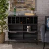 Amelia Mid Century Wine And Bar Cabinet Sonoma Gray Oak - Christopher Knight Home -Furniture Haven Sales GUEST 47db9a30 6ecf 4e31 b6ee 5888709cc728