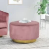 Croton Modern Glam Velvet Swivel Ottoman - Christopher Knight Home 2 Croton Modern Glam Velvet Swivel Ottoman - Christopher Knight Home -Furniture Haven Sales GUEST 4e6290ad fa89 470e 889a ec69287a4085