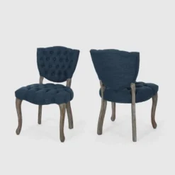 Set Of 2 Crosswind Tufted Dining Chair - Christopher Knight Home -Furniture Haven Sales GUEST 5097c5c4 226c 4813 b654 b45c147a8a2e