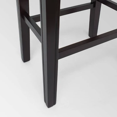 Set Of 2 Tiffin Contemporary Studded Counter Height Barstools - Christopher Knight Home 4 Set Of 2 Tiffin Contemporary Studded Counter Height Barstools - Christopher Knight Home - Image 2