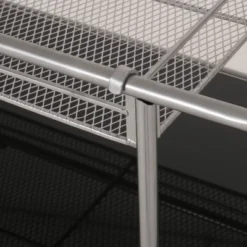 Bridger Modern 3 Tier Bar Cart With Glass Shelving Silver/Black - Christopher Knight Home -Furniture Haven Sales GUEST 5a045167 1be5 4283 9033 fc78038f3b29