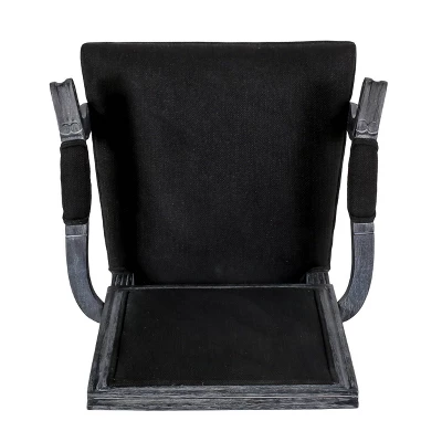 5pc Maria French Country Wood Expandable Dining Set Gray/Black - Christopher Knight Home 10 5pc Maria French Country Wood Expandable Dining Set Gray/Black - Christopher Knight Home - Image 8