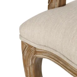 2pk Mina French Country Wood And Cane Upholstered Dining Chairs - Christopher Knight Home -Furniture Haven Sales GUEST 5e81602d c114 4043 8775 432bbdc5c0e4