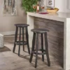 Set Of 2 Ruthie Acacia Barstools Dark Gray - Christopher Knight Home -Furniture Haven Sales GUEST 610c5329 ee24 42e5 bb15 e9427e918ff5