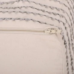 Gaddie Boho Rectangular Bean Bag Ottoman White/Gray/Black - Christopher Knight Home -Furniture Haven Sales GUEST 64339692 6158 419a 908c 2526c6a0d061