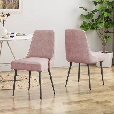 Set Of 2 Alnoor Modern Dining Chairs - Christopher Knight Home 3 Set Of 2 Alnoor Modern Dining Chairs - Christopher Knight Home