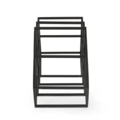 Mcclellan Modern Industrial 7 Bottle Tabletop Wine Rack Black - Christopher Knight Home 12 Mcclellan Modern Industrial 7 Bottle Tabletop Wine Rack Black - Christopher Knight Home -Furniture Haven Sales GUEST 6edf5f60 179c 4d1d 984f be3b19049415