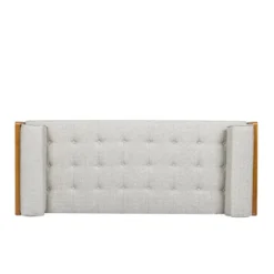Keairns Mid Century Modern Tufted Double End Chaise Lounge With Bolster Pillows - Christopher Knight Home -Furniture Haven Sales GUEST 71c764a3 1cce 4392 9b36 2e70997368f8