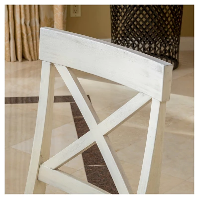 Set Of 2 Rovie Acacia Wood Dining Chair - Christopher Knight Home 4 Set Of 2 Rovie Acacia Wood Dining Chair - Christopher Knight Home - Image 2