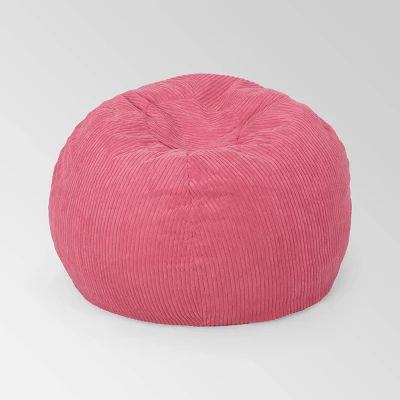 Kenli 3' Modern Corduroy Beanbag - Christopher Knight Home 10 Kenli 3' Modern Corduroy Beanbag - Christopher Knight Home - Image 8