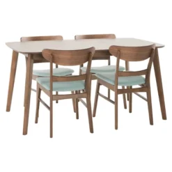 5pc Idalia Mid-Century Modern Dining Set - Christopher Knight Home 16 5pc Idalia Mid-Century Modern Dining Set - Christopher Knight Home -Furniture Haven Sales GUEST 7ae0d9a2 7a16 4141 844a a30a7ab2ac4e