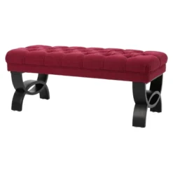 Scarlette Tufted Ottoman Bench - Christopher Knight Home -Furniture Haven Sales GUEST 7feb15ff 6217 470f 9af1 de59792395ad