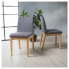 Set Of 2 Dimitri Dining Chair Gray/Oak - Christopher Knight Home -Furniture Haven Sales GUEST 822b8651 f7d8 4b33 acb8 a5ad841625d2
