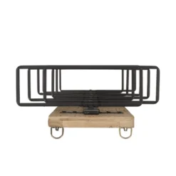 Toston Modern Industrial 8 Bottle Wall Mounted Wine Rack Natural/Black - Christopher Knight Home -Furniture Haven Sales GUEST 846ce01c cca7 4320 a34c 42f8f887c0c8