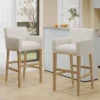 Set Of 2 30.5" Armga Contemporary Fabric Upholstered Wood Counter Height Barstools - Christopher Knight Home 1 Set Of 2 30.5" Armga Contemporary Fabric Upholstered Wood Counter Height Barstools - Christopher Knight Home -Furniture Haven Sales GUEST 88353e9f a638 4315 a52b 61fce651d274