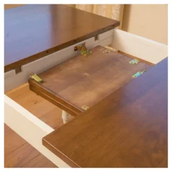 Clearwater Drop Leaf Dining Table Dark Oak/White - Christopher Knight Home -Furniture Haven Sales GUEST 88760bc1 aaa0 4269 a7ef 433631b1dcc8