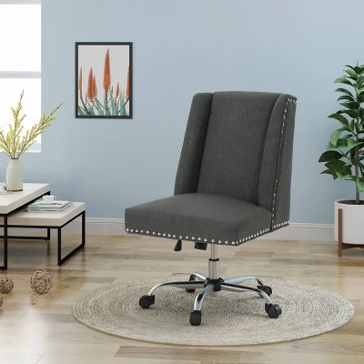 Chiara Home Office Desk Chair - Christopher Knight Home 3 Chiara Home Office Desk Chair - Christopher Knight Home