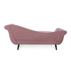 Calvert Contemporary Scroll Arms Velvet Chaise Lounge - Christopher Knight Home -Furniture Haven Sales GUEST 8ceb7a01 869c 4f4f a882 fff170b62c20