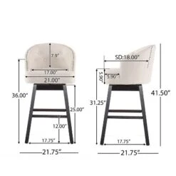 Set Of 2 30.5" Ogden Barstool - Christopher Knight Home 13 Set Of 2 30.5" Ogden Barstool - Christopher Knight Home -Furniture Haven Sales GUEST 8d8341b7 7aed 40a2 81ce 0a388b1ea5cc