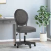 Pishkin French Country Upholstered Swivel Office Chair - Christopher Knight Home -Furniture Haven Sales GUEST 8fde108b 95f8 4cad ab48 4ab370a51c35
