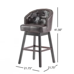 Set Of 2 30.5" Ogden Barstool - Christopher Knight Home 17 Set Of 2 30.5" Ogden Barstool - Christopher Knight Home -Furniture Haven Sales GUEST 90feccec c15c 47c0 a07c 930cdfd15f89 1