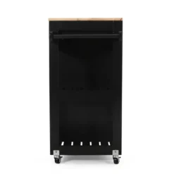 Telfair Kitchen Cart With Wheels - Christopher Knight Home -Furniture Haven Sales GUEST 959248cb 61a9 4855 8fda 2ba339cd424e