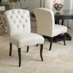 Hallie Fabric Dining Chair Set 2ct - Christopher Knight Home -Furniture Haven Sales GUEST 973b8a0d 78f9 413b 8d28 82e5d03a2c72