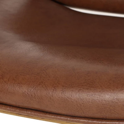 2pc Romer Mid Century Modern Bentwood Adjustable Swivel Counter Height Barstools - Christopher Knight Home 12 2pc Romer Mid Century Modern Bentwood Adjustable Swivel Counter Height Barstools - Christopher Knight Home - Image 10