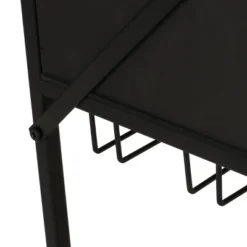 Boster Boho Industrial 8 Bottle Wine Rack Console Table With Storage Natural/Black - Christopher Knight Home -Furniture Haven Sales GUEST 9a0a474a bfbb 4725 a4ba 9e1c0876dc60